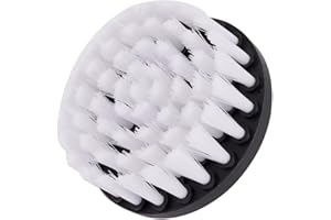 ZYNCUE 1 cepillo de taladro suave de 4 pulgadas para taladro inalámbrico, limpieza de duchas, bañeras, baños, azulejos, muebles, interior del coche