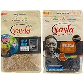 Yayla Gurme Beyaz Kinoa 500 Gr &amp; Gurme Siyah Fasulye 500 Gr