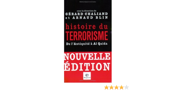 Amazon Fr Histoire Du Terrorisme Edit Poche 2006 Blin Arnaud Chaliand Gerard Collectif Livres