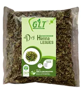 G.L.T. Dry Henna Mehandi Leaves 100% NATURAL & ORGANIC (Henna Leaves 1kg)