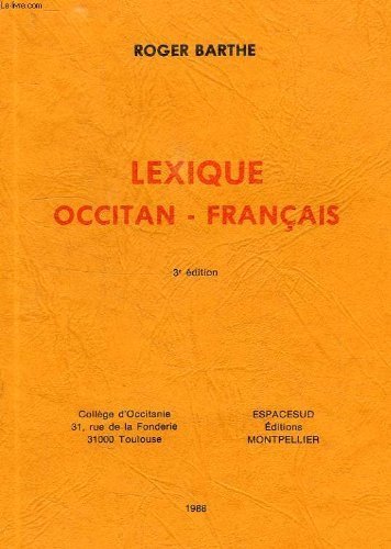 Download Lexique français-occitan