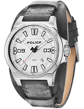 Police Jersey Herren-Armbanduhr Analog Quarz Leder - PL.94202AEU/04