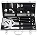 Produktbild POLIGO 20-Teiliges Edelstahl Grillzubehör Set im Grillbesteck Koffer Perfektes Vatertagsgeschenk für Papa - Professionelle Camping Grill Werkzeuge Zubehör Kit Ideale Geburtstag Geschenk für männer