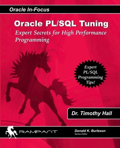 Oracle PL/SQL Tuning: Expert Secrets for High Performance Programming (Oracle In-Focus series) (Volume 8) by Dr. Timothy Hall (2006-11-01) en ligne Oracle PL/SQL Tuning: Expert Secrets for High Performance Programming (Oracle In-Focus series) (Volume 8) by Dr. Timothy Hall (2006-11-01) en ligne