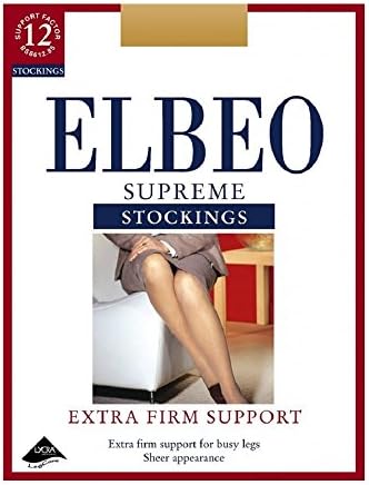 ELBEOWomen Supreme Factor 12 Extra Firm Support Stockings