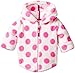 Kite Kids Baby-Girls Lilliput Fleece Polka Dot Hoodie, Off-White (Cream), 3-6 Months (Manufacturer Size:3-6 Months)