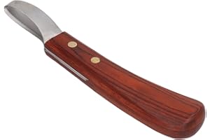 CUEI Herramientas para Herradores de Caballos, Herramientas para Recortadoras de Cascos de Caballos de Acero Inoxidable de 7.68 Pulgadas, Juego de Cortadores de Cascos para Caballos, Cascos Duros de Burros