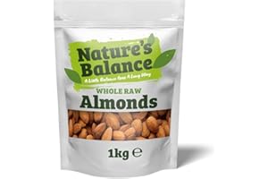 Nature's Balance Whole California Raw Almonds 1kg