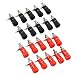 Produktbild KEESIN 10 Paare binden Post Banane Stecker 4mm Audio Lautsprecher Steckdose Verstärker Terminal Verbinder