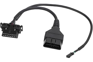 Ejoyous Säkerhet Gateway Bypass-kabel 16-stift SGW Bypass Adapter-kabel Plast Metall Plug and Play Datalänk för Diagnostisk S