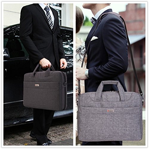 MojiDecor Laptoptasche Wasserdicht Handtasche Umhängetasche Aktentasche Stoßfest Notebooktasche für 38,1-39,6 cm(15-15,6 Zoll) Laptop Notebook Computer MacBook - 8