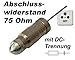 Produktbild 2 Set - Spaun DCR 75 / 10er Abschlusswiderstand 75 Ohm, mit DC Trennung / 10er Pack