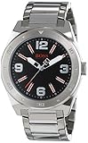 Boss Orange Herren-Armbanduhr XL Big Entry Analog Quarz Edelstahl 1512899