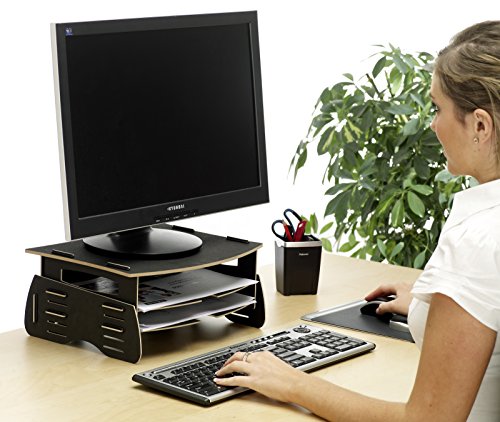 Fellowes 8013901 Earth Monitor Ständer schwarz - 2