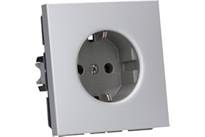 Jung Prise 2P+T AL1520 Simple Insert Aluminium 1 pc(s)