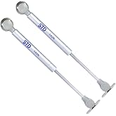 Nobel STD Cabinet Shock Absorber Gas Piston Cover Hydraulics 27 cm 100N (2 Pieces)