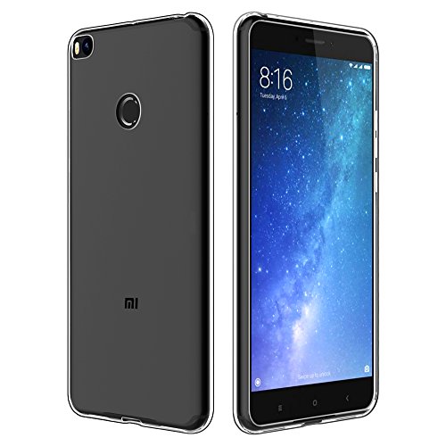 Simpeak Funda Xiaomi Mi MAX 2  Fundas Transparente Xiaomi Mi MAX 2 Carcasa Xiaomi Mi MAX 2 Funda  6 44 Pulgadas  Silicona TPU Case  Cover Xiaomi Mi MAX 2