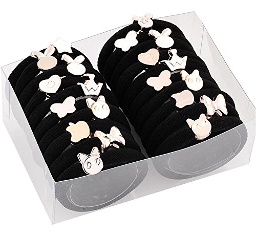 Women's Fashion Hair Band Rope 40 pcs