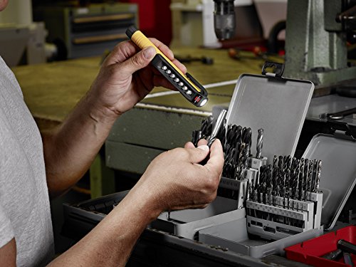 Brennenstuhl LED Inspektionsleuchte / handliche LED Arbeitsleuchte (Stiftleuchte batteriebetrieben, inkl. drehbarem Clip mit Magnet) Farbe: orange - 7