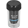 40X High Magnification Objective, 40X Achromatic Microscope Objective Lens High Magnification 20.2mm Thread for Compound Magnifier Supplies, Tools