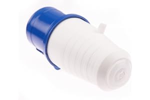 CDL Micro 16A 3 Pin Male Plug for Tent/Motorhome/Caravan Hookup IEC 60309 309 IP449 2P+E, 6h