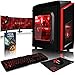 Produktbild VIBOX Pyro GS770-295 Gaming PC Computer mit Spiel Bundle, 3x Triple 22 Zoll HD Monitor (4,2GHz Intel i7 Quad-Core, Nvidia GeForce GTX 1070 Grafikkarte, 8Go DDR4 RAM, 120GB SSD, 2TB HDD, Ohne OS)