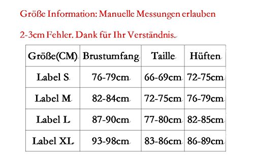 Arrowhunt Damen Sport-BH Bikini Set ( 6 Stile ) … - 3