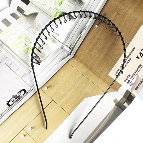 Metal Wire Comb Sports Alice Band Hair Headband Home Fashion Black by ASTrade - 3