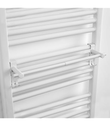 Porte-serviettes télescopique à 3 couches en acier inoxydable - Pour