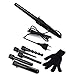 Produktbild BeiLan 6 in 1 Lockenwickler Hot Clipless Turmalin Keramik Wave Wand Set mit 6 austauschbaren Fässern und hitzebeständigem Handschuh