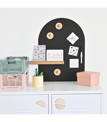 Ardoise Magnétique Effaçable 'J'apprends à écrire Les Nombres' - Format 38x28 Cm - Inclut 2 Feutres Effaçables à Sec - Pour Frigo, Tableau - Éducatif, Réutilisable (marque Ferflex, Fabriqué En France)