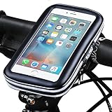 Bike Phone Mount, RISEPRO® Waterproof Universal Case Bicycle & Motorcycle Mount Cradle Holder Dust Rain Snow Resistant iPhone 6 6S, 7, 7 plus