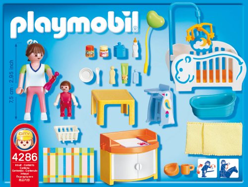 Imagen 3 de Playmobil Familia habitación del bebé (626628)