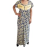 Indiatrendzs Women Nighty Hosiery Pink Sleeveless Sleepwear (Chest : 42)
