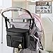 FeelGlad(TM) Baby Stroller Organizer Diaper Bag Baby Mummy Storage Backpack Multi Functions Waterproof Thermal Insulation Bag Pram Pushchair Handle Hanging Bag - Black