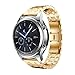 Produktbild samLIKE Genuine Edelstahl Uhr Armband Band Bügel für Samsung Gear S3 klassische Uhr (Gold)