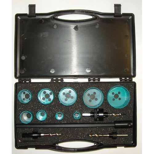 Preisvergleich Produktbild Eclipse eep30-k Elektriker und Klempner Plus 30 Lochsägen-Set, schwarz