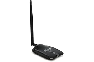 Alfa Network AWUS036NHA - Adaptador USB WiFi, 150 Mbps, 802.11b/g/n, Conector RP-SMA, chipset Atheros AR9271L