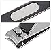 KEDSUM Nail Clippers Pack of 2-Stainless Steel Toenails Fingernails Cutter with Built-in Nail File for Men, Women, Baby