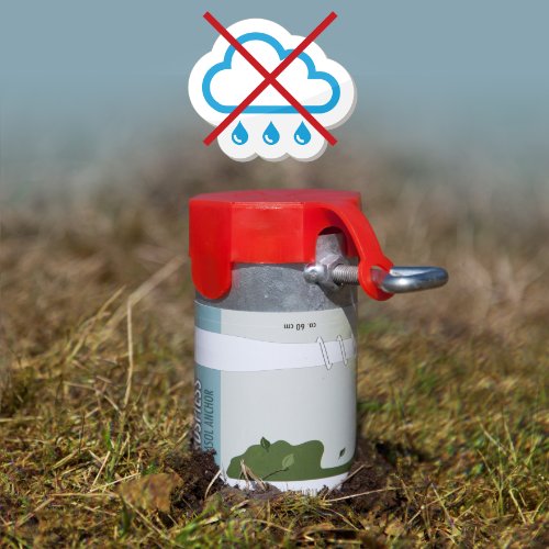 Ultranatura Kombi Erdspieß Spike Eindreh-Bodenhülse - 5