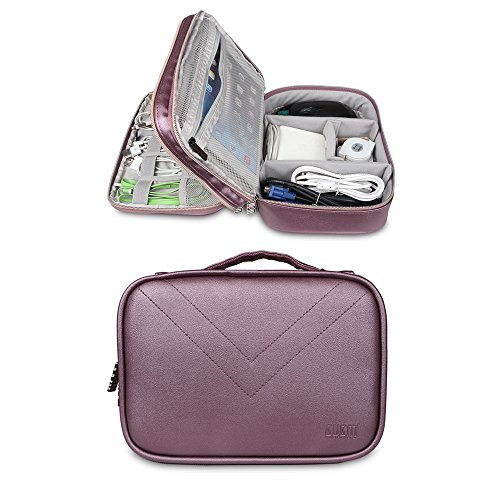 Preisvergleich Produktbild BUBM Kopfhörer Wasserdicht doppelte Schichten Reise Gadget Veranstalter Fall, Elektronik Zubehör Tasche