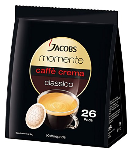 Preisvergleich Produktbild Jacobs Monarch Crema Kaffee-Pads, 26 Portionen - 171g