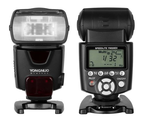Yongnuo Speedlite YN-500 EX Blitz - E-TTL HSS Blitzgerät für Canon EOS DSLR Yongnuo Speedlite YN-500 EX Blitz - E-TTL HSS Blitzgerät für Canon EOS DSLR
