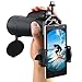 Produktbild Ueasy 12x50 wasserdicht fernrohr seite trageschlaufe ferngläser für bird - watching - fernrohr teleskop mit smart phone adapter universal digiscoping adapter einfach verbindet das fernrohr auf handys