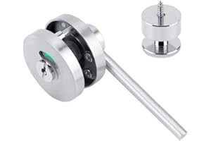 RAGUSO Bullone di blocco porta in lega di zinco libero agganciato privacy Indicatore di blocco serratura per WC da bagno Serrature per WC pubblici Bagno Chiusura di sicurezza Porta per ufficio domestico Faci