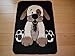 Puppy Non Slip Machine Washable Sheepskin Style Kids Rug. Size 70cm x 95cm