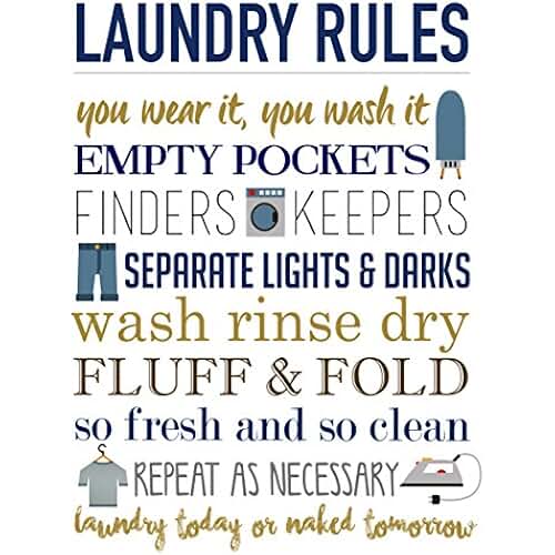 Suchergebnis auf Amazon.de für: laundry schild