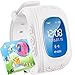 Produktbild Smartwatch für Kinder,TURNMEON® Intelligent uhr mit GPS Anti-lost Tracker Smart Watch Handy mit SIM SOS Armband für Smartphone (Weiß)