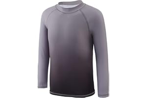 AISYEE Schwimmshirt Jungen Einteiler Langarm Badeshirt Kinder Jungen Badeanzug 122 164/7-16 Jahre