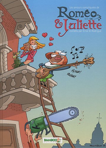 couverture de : Les amours compliqu&eacute;es de Rom&eacute;o & Juliette